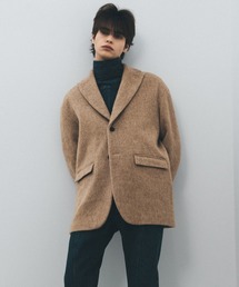MOHAIR SHAGGY LONG JACKET