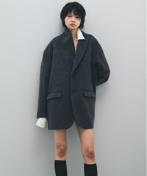 全商品オープニング価格！ juha（ユハ）の「STRIPE JACKET（テーラード BREASTED DOUBLE ジャケット・アウター
