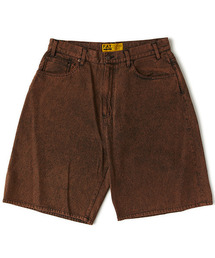 デニムパンツ（ブラウン/茶色系・ブランドロゴ）ファッション通販