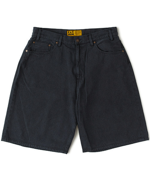 FAT（エフエイティー）の「1/2 DYEMENT（デニムパンツ・メンズ・ブラック/ブラウン・TITCH(M)/SKINNY(L)/JUMBO(XXL)/FAT(XL)）」の2枚目の写真