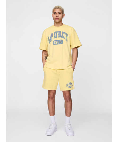 セール】ヴィンテージソフト ATHLETICロゴ クルーネックスウェット  