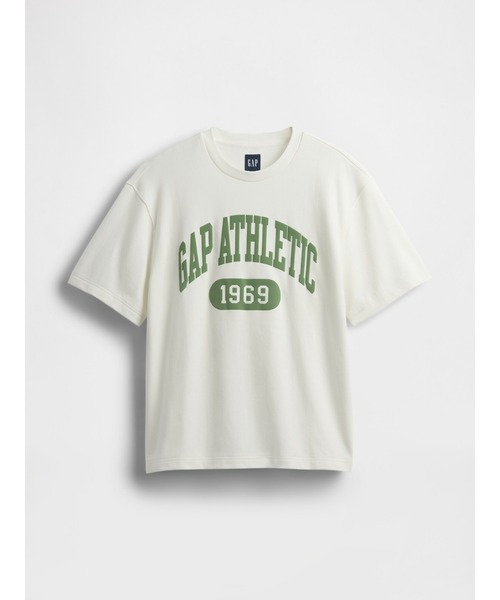 セール】ヴィンテージソフト ATHLETICロゴ クルーネック