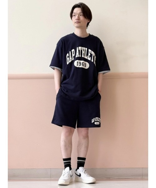 セール】ヴィンテージソフト ATHLETICロゴ クルーネックスウェット  