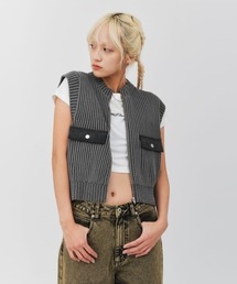 atmos pink | atmos pink Pigment Knit Vest / アトモス ピンク ピグメント ニット ベスト(ベスト)