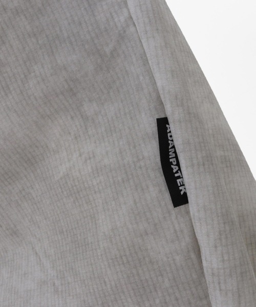 ADAM PATEK(アダムパテック)の「【ADAMPATEK/アダムパテック】uneven dyeing tuck relax pants/ムラ染めリラックスタックパンツ(その他パンツ・メンズ・グレー/ホワイト/ブラック・1/2)」の6枚目の写真