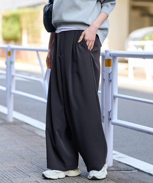 FRAMeWORK（フレームワーク）の「≪追加≫トリアセクロス2タックパンツ