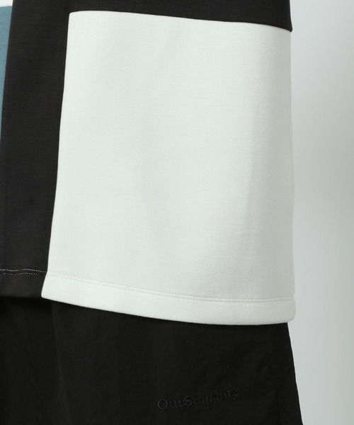 LAKOLE（ラコレ）の「ダンボールキリカエ半袖T / 284361（Tシャツ/カットソー・メンズ・サンドグレー/ネイビー/グリーン・MEDIUM/X-LARGE/LARGE）」の13枚目の写真