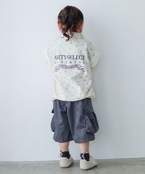 aBity select(アビティセレクト)の「【aBity select./アビティセレクト】リボンカーゴ バミューダパンツ(その他パンツ・キッズ・カモフラージュ/チャコールグレー・120/100/110/90)」の5枚目の写真