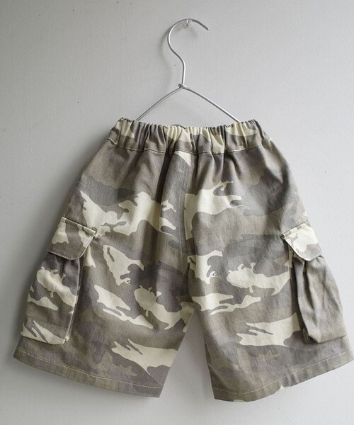 aBity select(アビティセレクト)の「【aBity select./アビティセレクト】リボンカーゴ バミューダパンツ(その他パンツ・キッズ・カモフラージュ/チャコールグレー・120/100/110/90)」の15枚目の写真