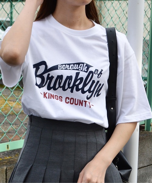 spiritoso(スピリトーゾ)の「【spiritoso】カレッジアソートプリントTシャツ(Tシャツ/カットソー・レディース・ホワイト系その他2/ホワイト系その他・LARGE/MEDIUM)」の20枚目の写真
