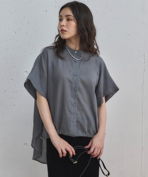 週末限定セール！ネストローブ ラミーシャツブラウス 週末限定セール！ネストローブ ラミーシャツブラウス 一足早く