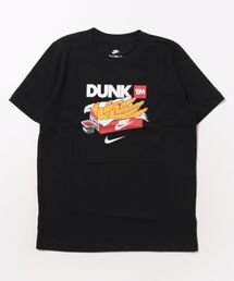 NIKE | NIKE ナイキ K TEE DUNK ショートスリーブ HQ3235 010BLK(Tシャツ/カットソー)