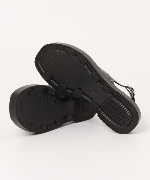 TEMPERATE（テンパレイト）の「TEMPERATE / テンパレイト ISSAC（サンダル・レディース・Black/アッシュ/クリア・36/38/40）」の9枚目の写真