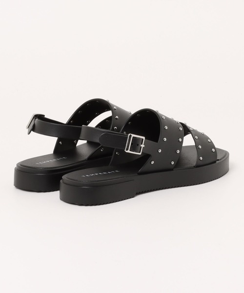 TEMPERATE（テンパレイト）の「TEMPERATE / テンパレイト ISSAC（サンダル・レディース・Black/アッシュ/クリア・36/38/40）」の8枚目の写真