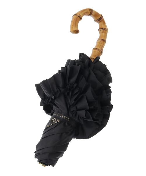 遮光&UV CUT フリル折りたたみ傘（折りたたみ傘）｜Maison de FLEUR