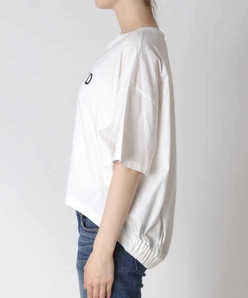 Jines（ジネス）の「SACRED ロゴTシャツ（Tシャツ/カットソー・レディース・ブラウン/ホワイト/ブラック/チャコールグレー・38）」の20枚目の写真