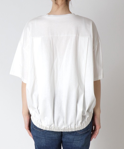 Jines（ジネス）の「SACRED ロゴTシャツ（Tシャツ/カットソー・レディース・ブラウン/ホワイト/ブラック/チャコールグレー・38）」の21枚目の写真