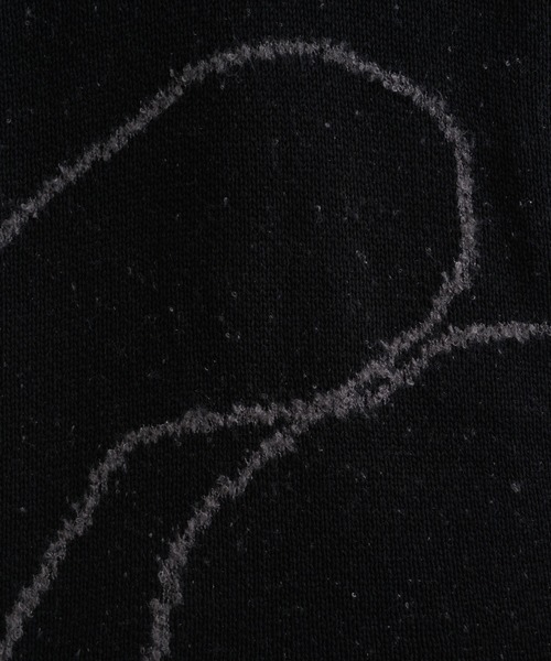 epnok（エプノック）の「ウェーブラインニットポロシャツ（ポロシャツ・メンズ・ダークブルー/グレイッシュベージュ/ベージュ/ダークブラック/アッシュグレー・SMALL/MEDIUM/LARGE）」の6枚目の写真