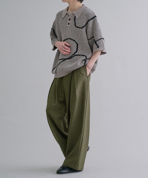 Afternoon（感謝） ワンポイント刺繍ポロシャツ（WEB限定価格 9/3～9/8）(M
