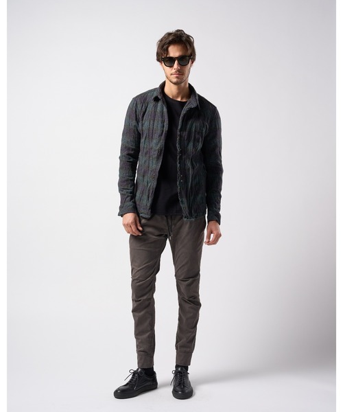 wjk（ダヴルジェイケイ）の「zip-pocket L/S（Tシャツ/カットソー・メンズ・ホワイト/ダークグレー/ブラック・SMALL/MEDIUM/LARGE/X-LARGE）」の10枚目の写真