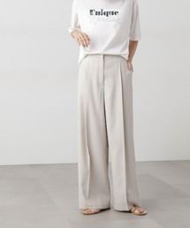 N.（N. Natural Beauty Basic） | 【PS/低身長サイズ】リネンライクタックパンツ(その他パンツ)