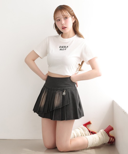 one after another NICE CLAUP(ワンアフターアナザーナイスクラップ)の「【T-shirt collection】アソートコンパクトTee(Tシャツ/カットソー・レディース・ホワイト系/ホワイト系1/ホワイト系2/ホワイト・FREE)」の12枚目の写真