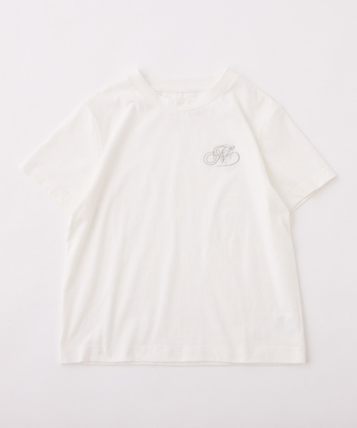 one after another NICE CLAUP(ワンアフターアナザーナイスクラップ)の「【T-shirt collection】アソートコンパクトTee(Tシャツ/カットソー・レディース・ホワイト系/ホワイト系1/ホワイト系2/ホワイト・FREE)」の20枚目の写真