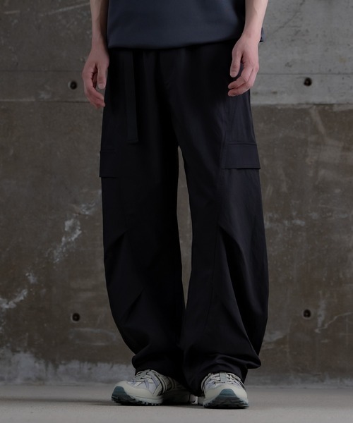 Crownor(クラウノアー)の「カーゴ ウェビングベルトパンツ(カーゴパンツ・メンズ・ブラック/グレー/ベージュ・LARGE/MEDIUM/X-LARGE)」の18枚目の写真