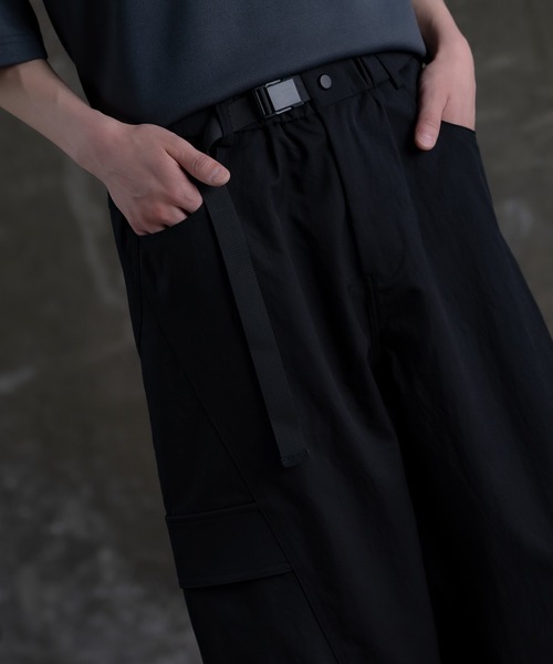 Crownor(クラウノアー)の「カーゴ ウェビングベルトパンツ(カーゴパンツ・メンズ・ブラック/グレー/ベージュ・LARGE/MEDIUM/X-LARGE)」の19枚目の写真