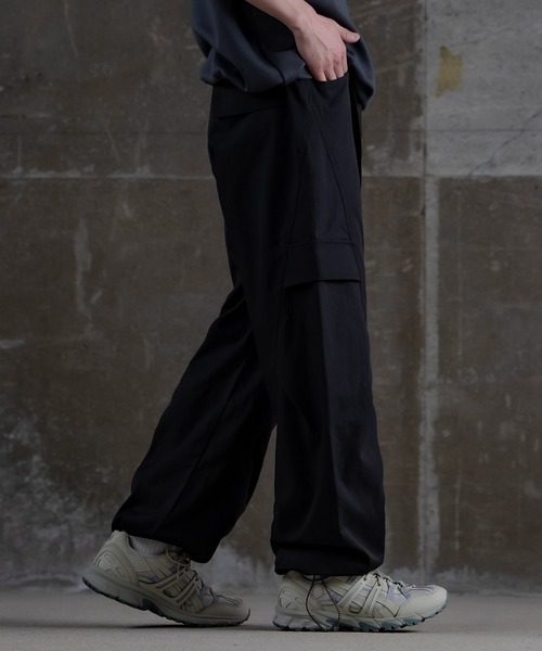 Crownor(クラウノアー)の「カーゴ ウェビングベルトパンツ(カーゴパンツ・メンズ・ブラック/グレー/ベージュ・LARGE/MEDIUM/X-LARGE)」の15枚目の写真