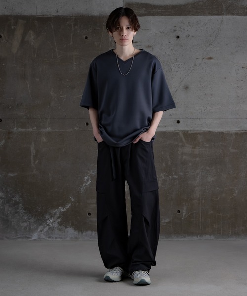 Crownor(クラウノアー)の「カーゴ ウェビングベルトパンツ(カーゴパンツ・メンズ・ブラック/グレー/ベージュ・LARGE/MEDIUM/X-LARGE)」の13枚目の写真
