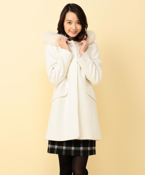 any SiS（エニィスィス）の「ジュエルアンゴラ コート（その他アウター  