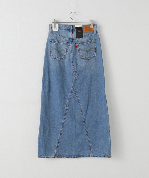 U by SPICK&SPAN(ユーバイスピックアンドスパン)の「LEVI’S/リーバイス ICONIC LONG SKIRT W/SLIT(デニムスカート・レディース・ブルー・25cm)」の11枚目の写真