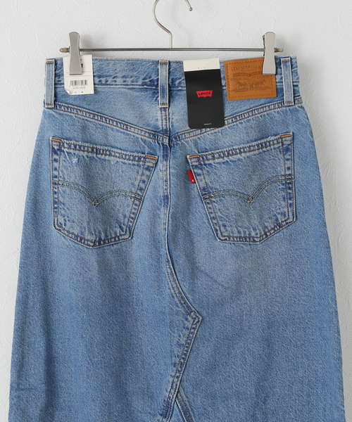 U by SPICK&SPAN(ユーバイスピックアンドスパン)の「LEVI’S/リーバイス ICONIC LONG SKIRT W/SLIT(デニムスカート・レディース・ブルー・25cm)」の9枚目の写真