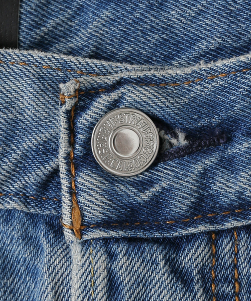 U by SPICK&SPAN(ユーバイスピックアンドスパン)の「LEVI’S/リーバイス ICONIC LONG SKIRT W/SLIT(デニムスカート・レディース・ブルー・25cm)」の8枚目の写真