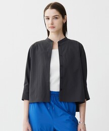 ICB（アイシービー）の「ヴィンテージスパンブロード バンドカラーシャツ（シャツ/ブラウス）」