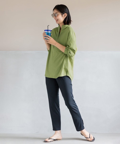 フェリシモMama(フェリシモママ)の「Moredde ぴったりしすぎないのがうれしい ラッシュガードパンツ〈ブラック〉(ラッシュガード・レディース・ブラック・L/M/LL)」の14枚目の写真