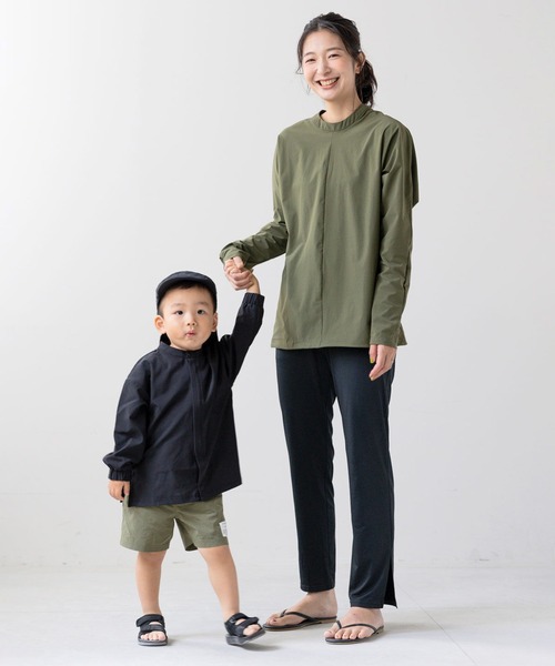 フェリシモMama(フェリシモママ)の「Moredde ぴったりしすぎないのがうれしい ラッシュガードパンツ〈ブラック〉(ラッシュガード・レディース・ブラック・L/M/LL)」の2枚目の写真
