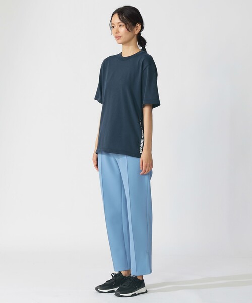 ECOALF（エコアルフ）の「ACT ナチュラルライク ニットT　UNISEX 【日本限定】（Tシャツ/カットソー・レディース・ネイビー/ライトグリーン/オフホワイト・M/L/S）」の10枚目の写真