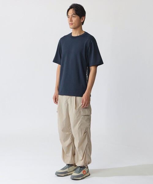 ECOALF（エコアルフ）の「ACT ナチュラルライク ニットT　UNISEX 【日本限定】（Tシャツ/カットソー・レディース・ネイビー/ライトグリーン/オフホワイト・M/L/S）」の11枚目の写真