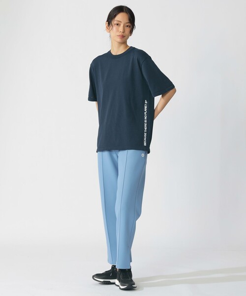 ECOALF（エコアルフ）の「ACT ナチュラルライク ニットT　UNISEX 【日本限定】（Tシャツ/カットソー・レディース・ネイビー/ライトグリーン/オフホワイト・M/L/S）」の13枚目の写真