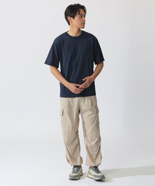 ECOALF（エコアルフ）の「ACT ナチュラルライク ニットT　UNISEX 【日本限定】（Tシャツ/カットソー・レディース・ネイビー/ライトグリーン/オフホワイト・M/L/S）」の15枚目の写真