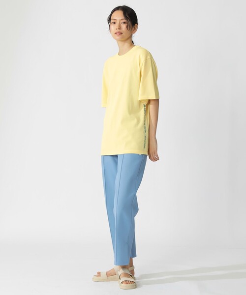 ECOALF（エコアルフ）の「ACT ナチュラルライク ニットT　UNISEX 【日本限定】（Tシャツ/カットソー・レディース・ネイビー/ライトグリーン/オフホワイト・M/L/S）」の20枚目の写真