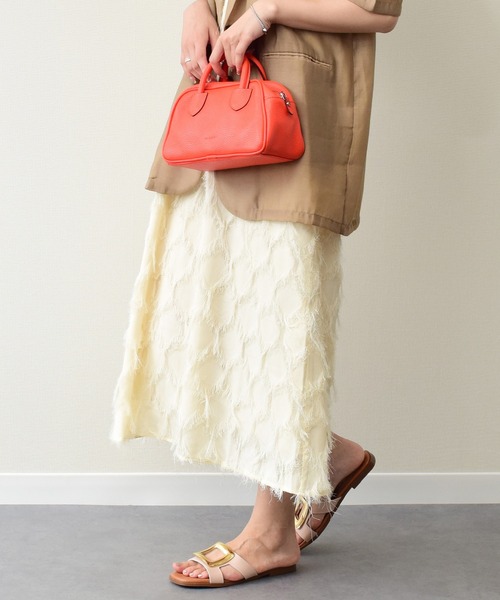 inter-chaussures(インターショシュール)の「【Oh my Sandals】スクエアトウフラットバックルサンダル(E52303)(サンダル・レディース・ライトグリーン/ブラウン/ライトベージュ・35/36/37/38)」の14枚目の写真
