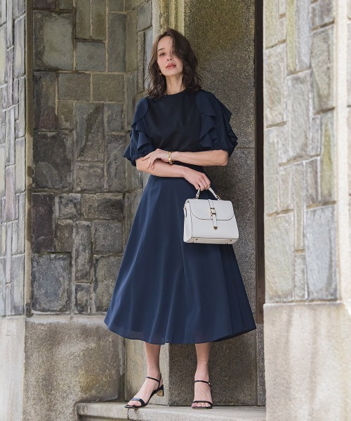 セール】ドライシアーシャンブレースカート≪手洗い可能≫（スカート