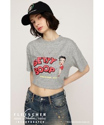 Betty Boop x SLY EYELET T/SH ベティブープ スライ アイレット Tシャツ 夏服 半袖 キャラクター