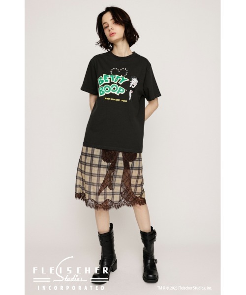 Betty Boop x SLY EYELET T/SH ベティブープ スライ アイレット