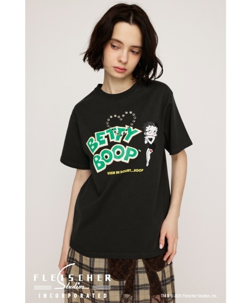 Betty Boop x SLY EYELET T/SH ベティブープ スライ アイレット