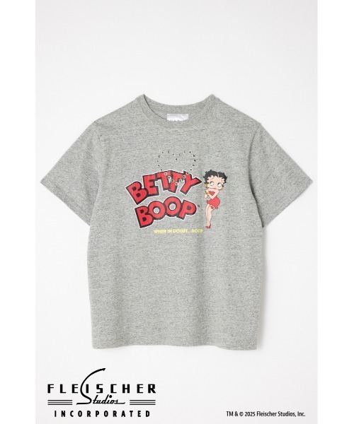 tシャツ Betty Boop x SLY EYELET T/SH ベティブープ スライ アイレット ティーシャツ 夏服 半袖 レディース BETTY BOOP tシャツ Betty Boop x SLY EYELET T/SH ベティブープ