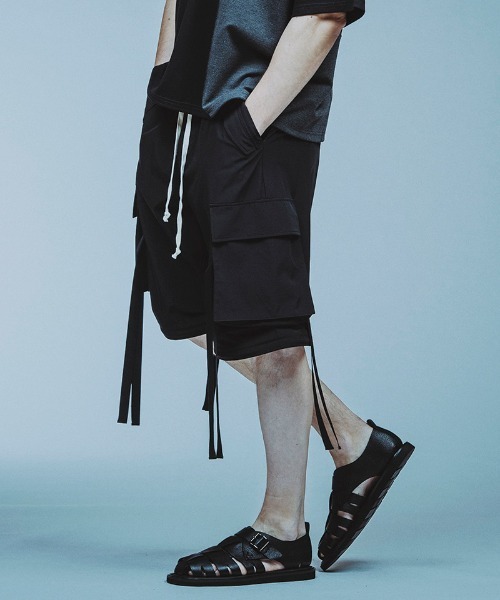 NO ID.（ノーアイディ）の「mp13792- ｲｰｼﾞｰﾜｲﾄﾞﾃｸﾉPT カーゴパンツ（カーゴパンツ・メンズ・ライトグレー/カーキ/ブラック・1/2）」の16枚目の写真